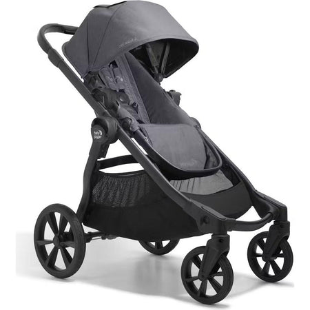 City Select 2 Single-to-Double Stroller Strollers - Single Baby Jogger Radiant Slate
