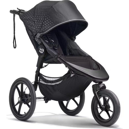Summit X3 Single Jogging Stroller Strollers - Single Baby Jogger Midnight Black