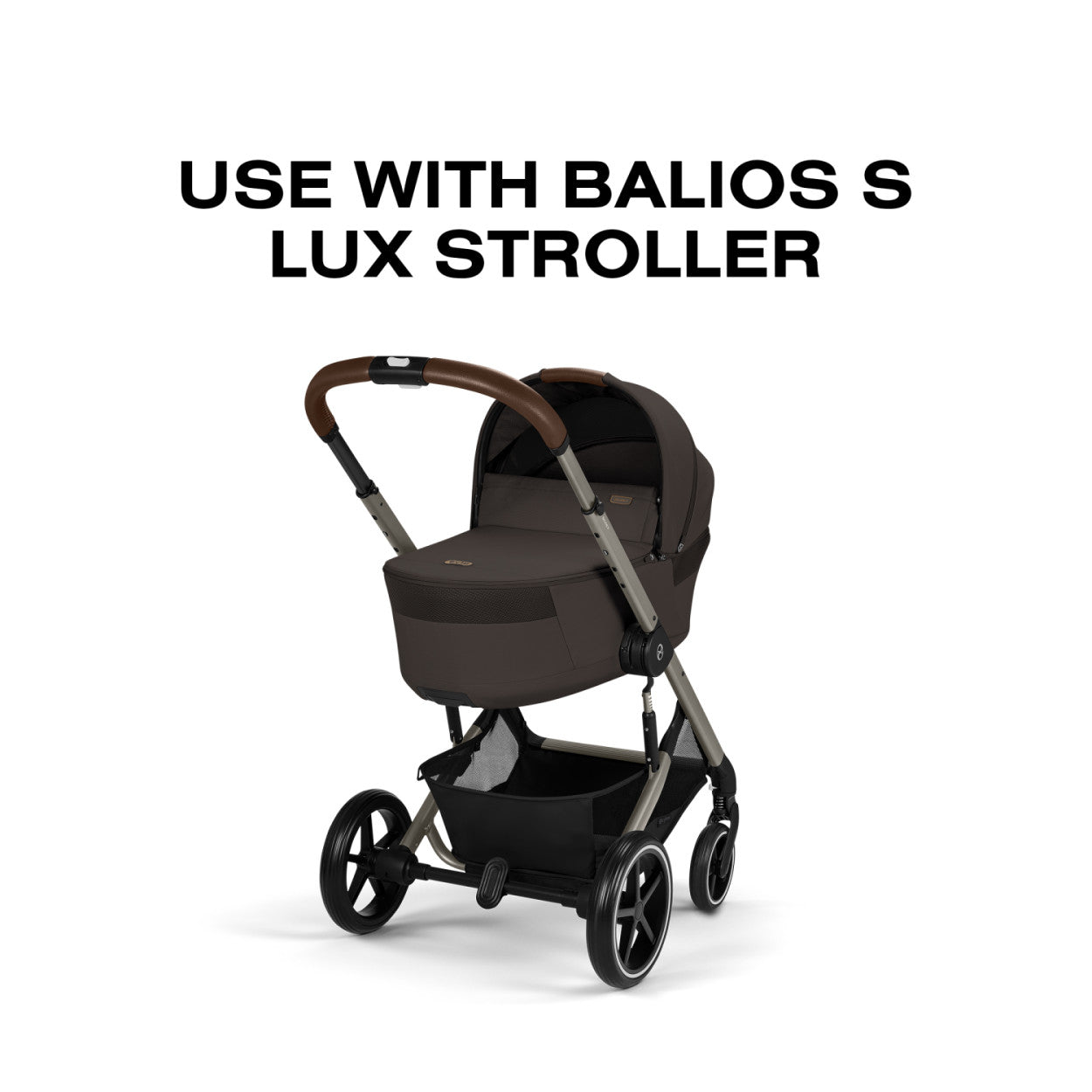 BALIOS S Lux Stroller + BALIOS Fold Cot Newborn Bundle Strollers - Singles Cybex