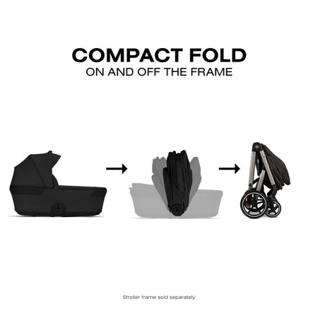 BALIOS S Lux Stroller + BALIOS Fold Cot Newborn Bundle Strollers - Singles Cybex