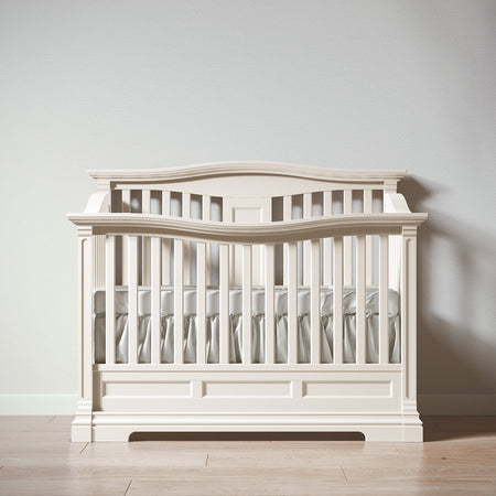 Romina Imperio Convertible Crib / Open Back Cribs Romina Furniture Bianco Satinato