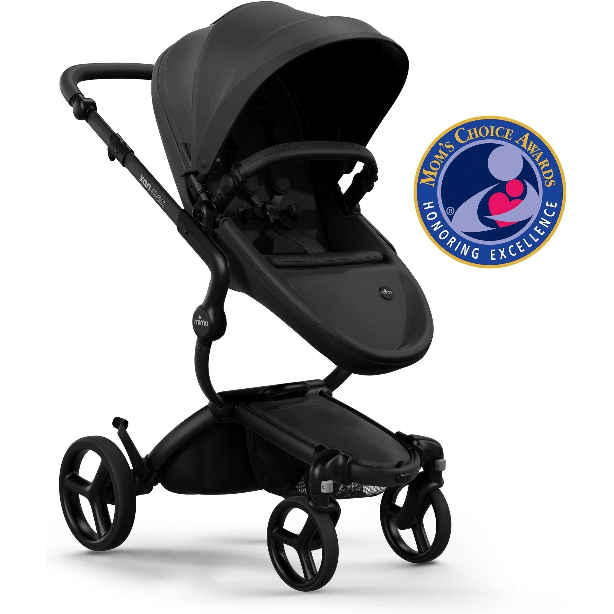 Xari Max Stroller Strollers - Single Mima Black / Black / Black