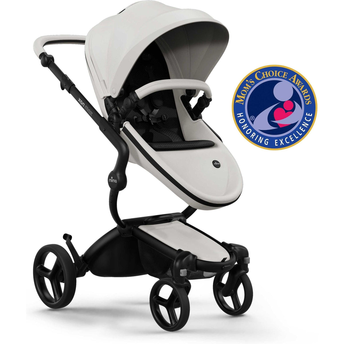 Xari Max Stroller Strollers - Single Mima Black / Snow White / Black