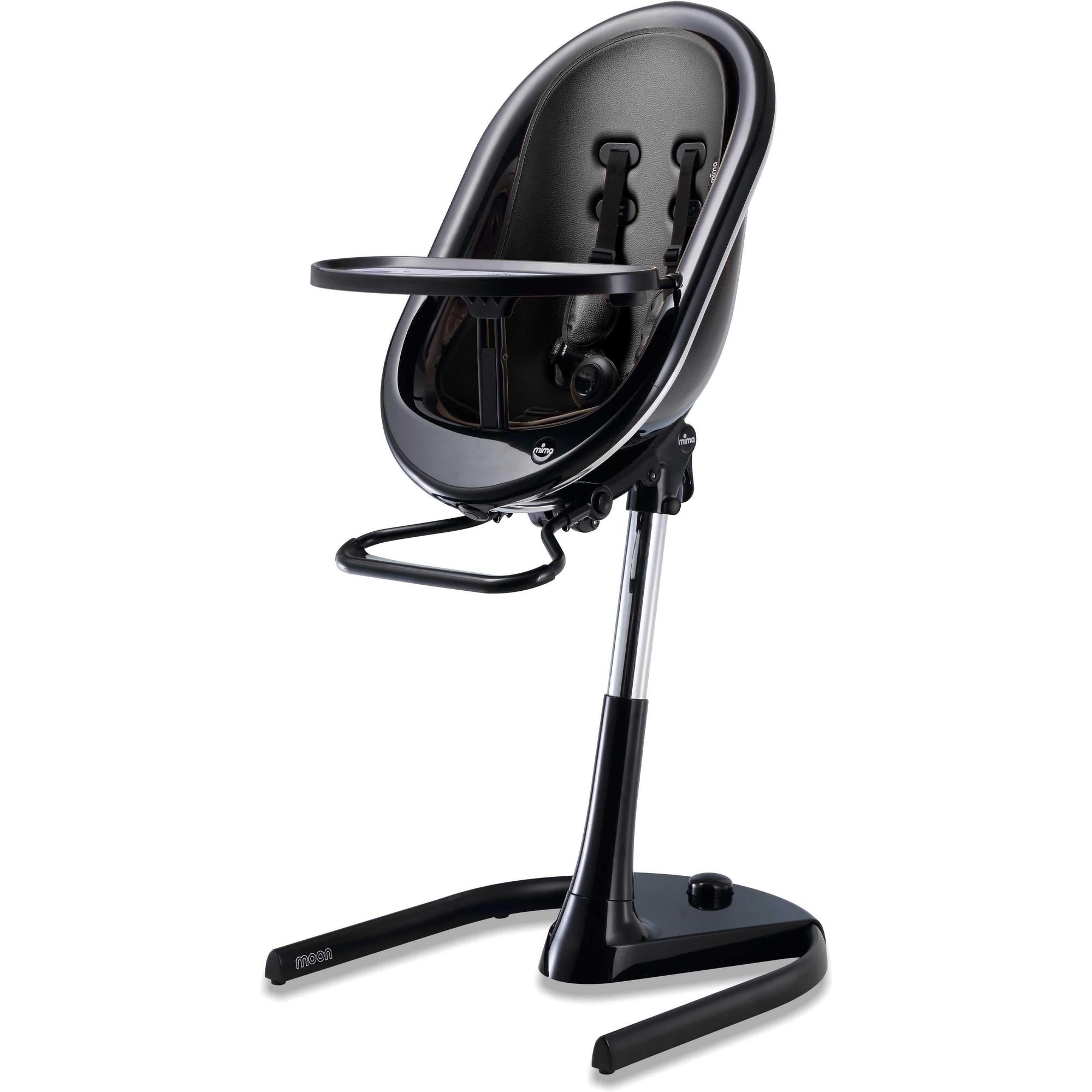 Moon 2G High Chair High Chairs Mima Black Black