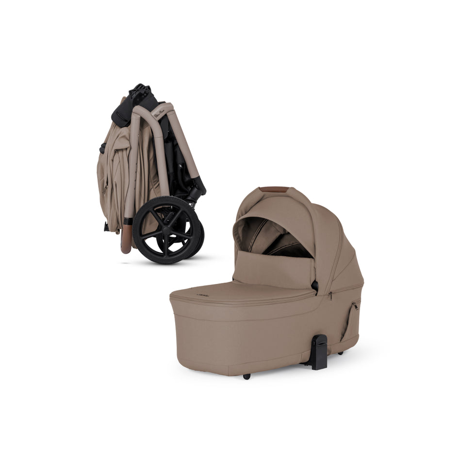 Breez Compact Bassinet Stroller Accessories Silver Cross Champagne