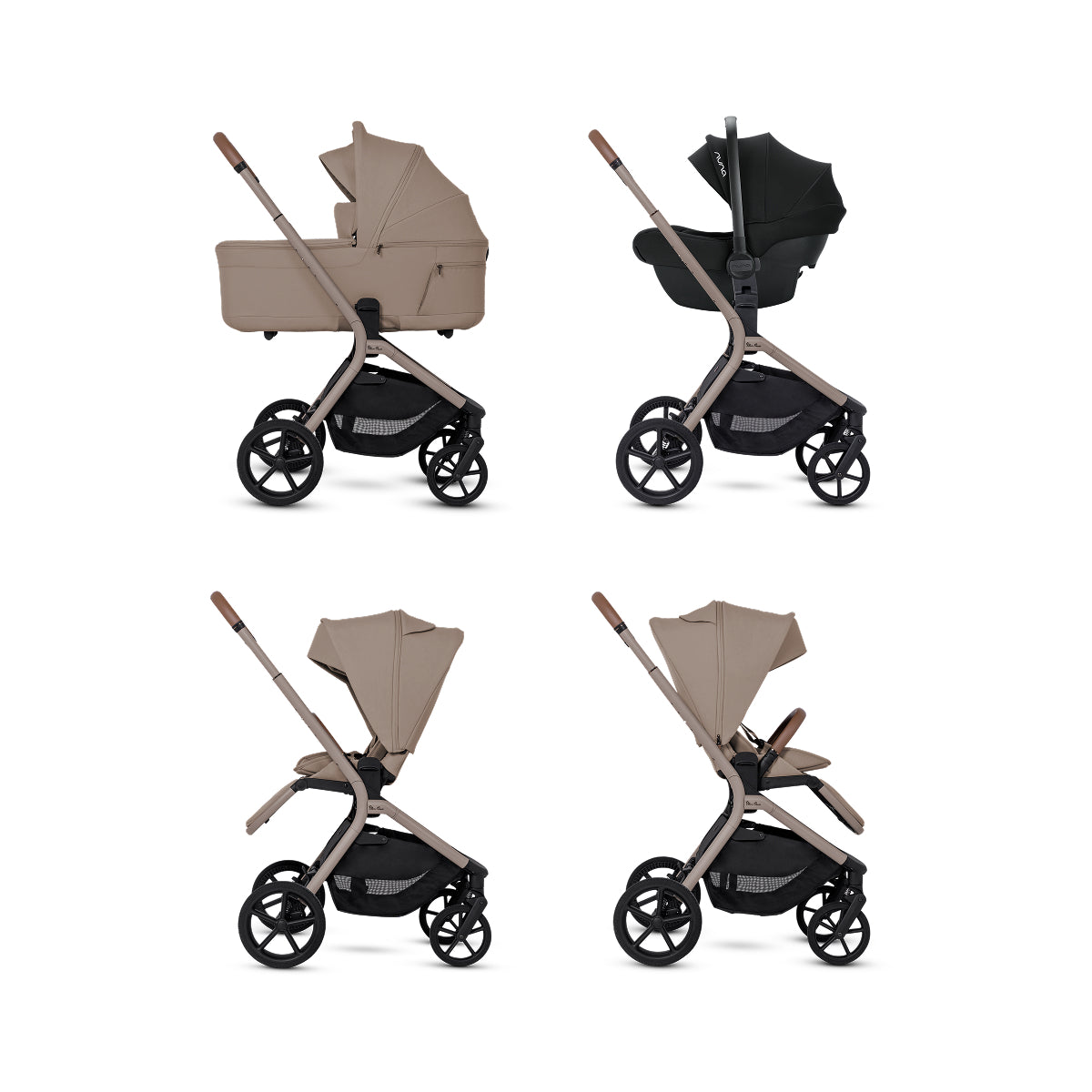 Breez Compact Bassinet Stroller Accessories Silver Cross