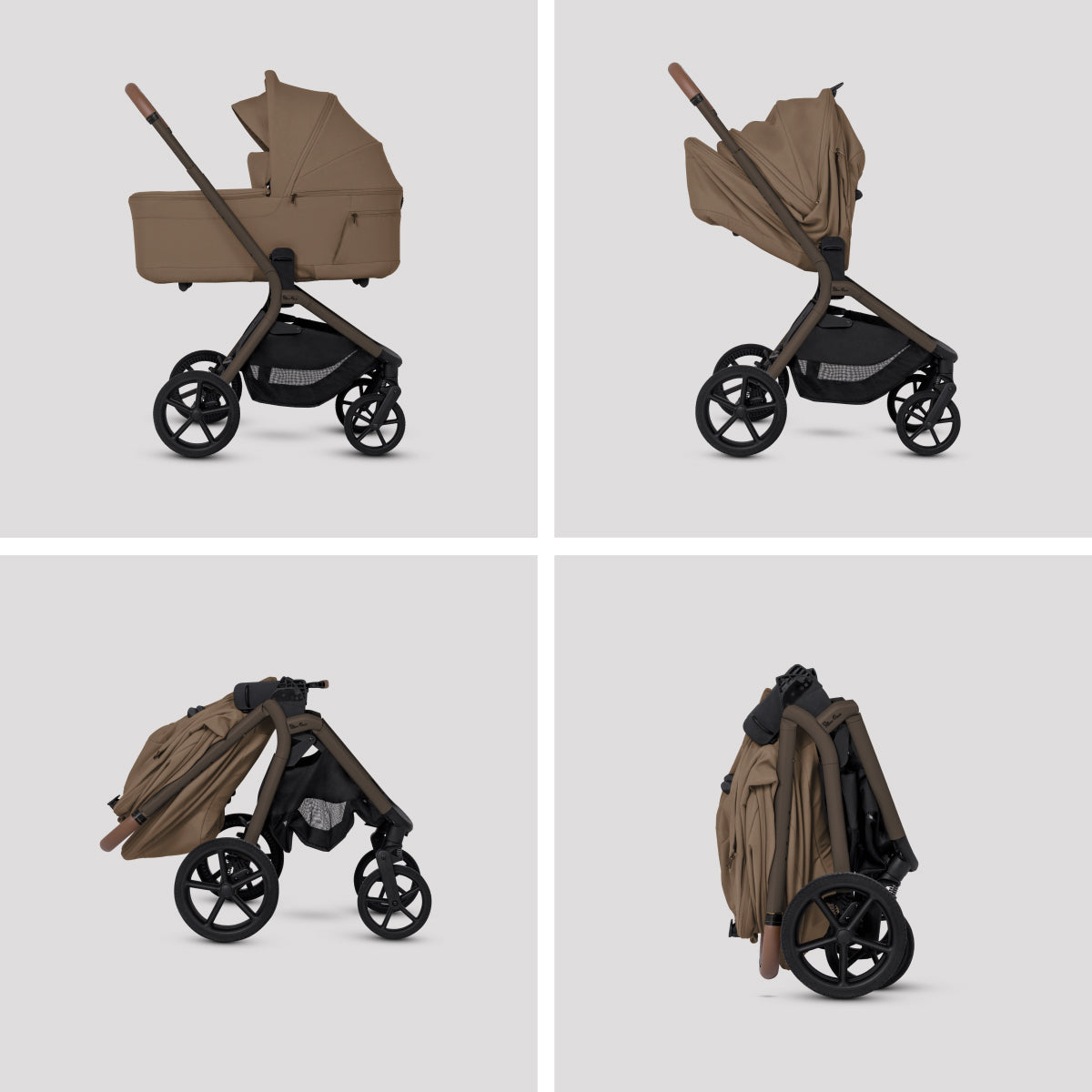 Breez Compact Bassinet Stroller Accessories Silver Cross