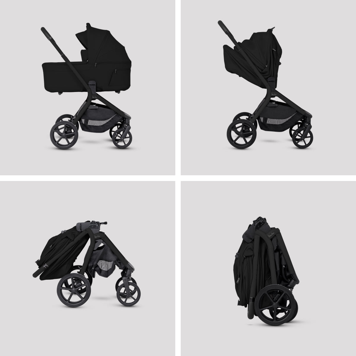 Breez Compact Bassinet Stroller Accessories Silver Cross