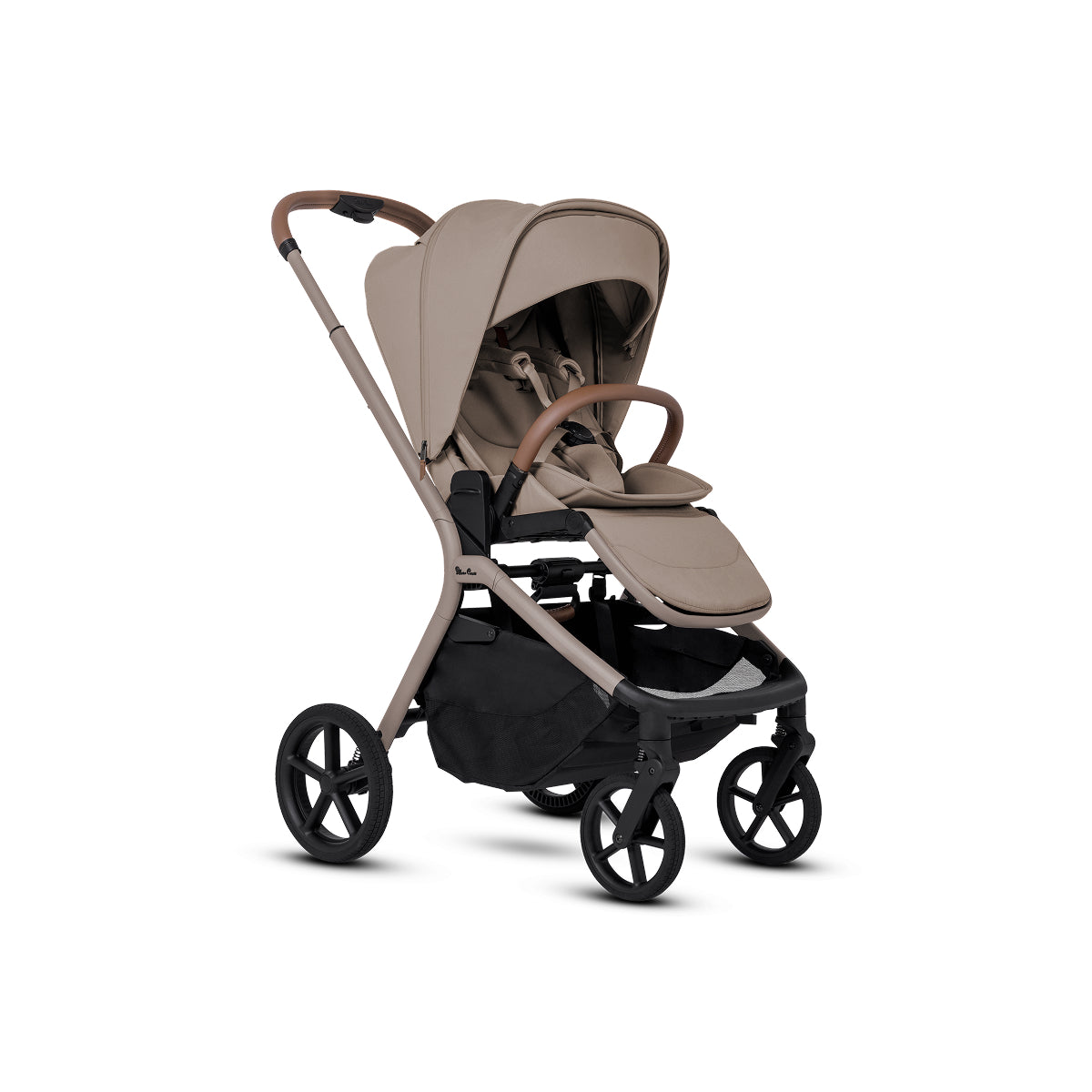 Breez Mid-Size Compact Stroller Strollers - Single Silver Cross Champagne
