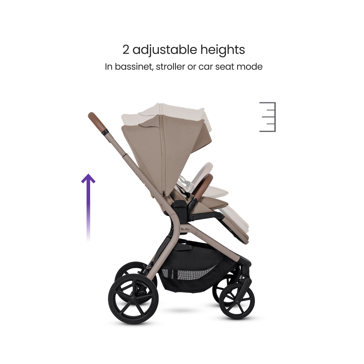 Breez Mid-Size Compact Stroller Strollers - Single Silver Cross