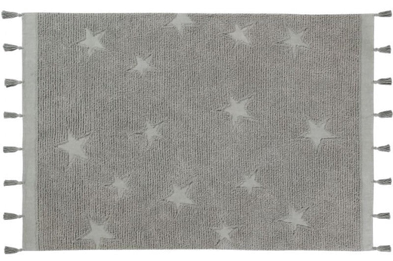 Lorena Canals Grey Hippy Star Rug – Destination Baby & Kids