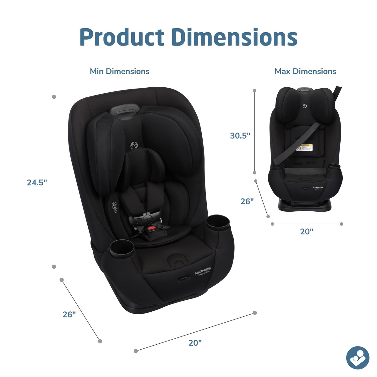Pria All-in-One Convertible Car Seat Car Seats - Convertible Maxi-Cosi