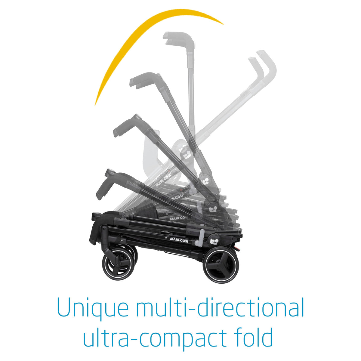 Maxi-Taxi XT Ultra Compact Car Seat Caddy Strollers - Single Maxi-Cosi