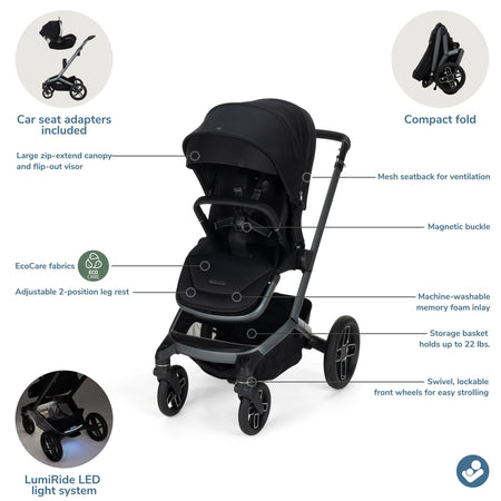 Maxi-Cosi Fame Modular Stroller Strollers - Single Maxi-Cosi