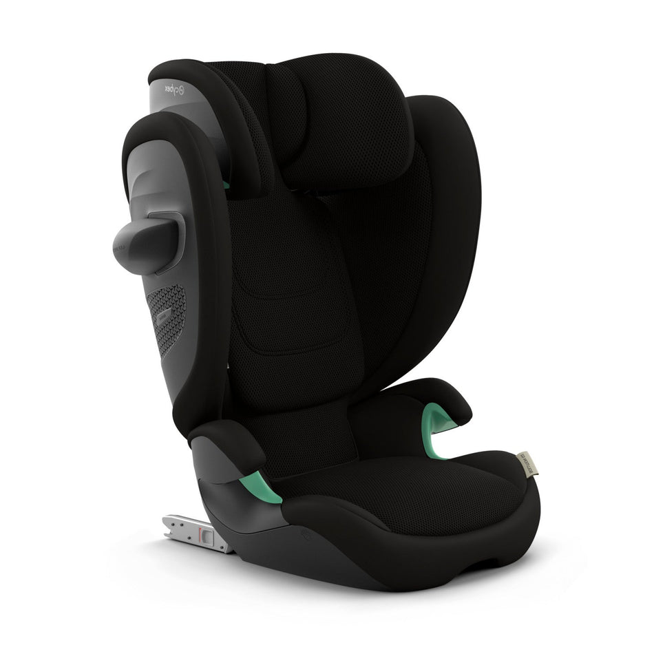 Solution G2 Folding Travel High-Back Booster - Floor Model - Store Pickup Only Car Seats - Booster Cybex Moon Black