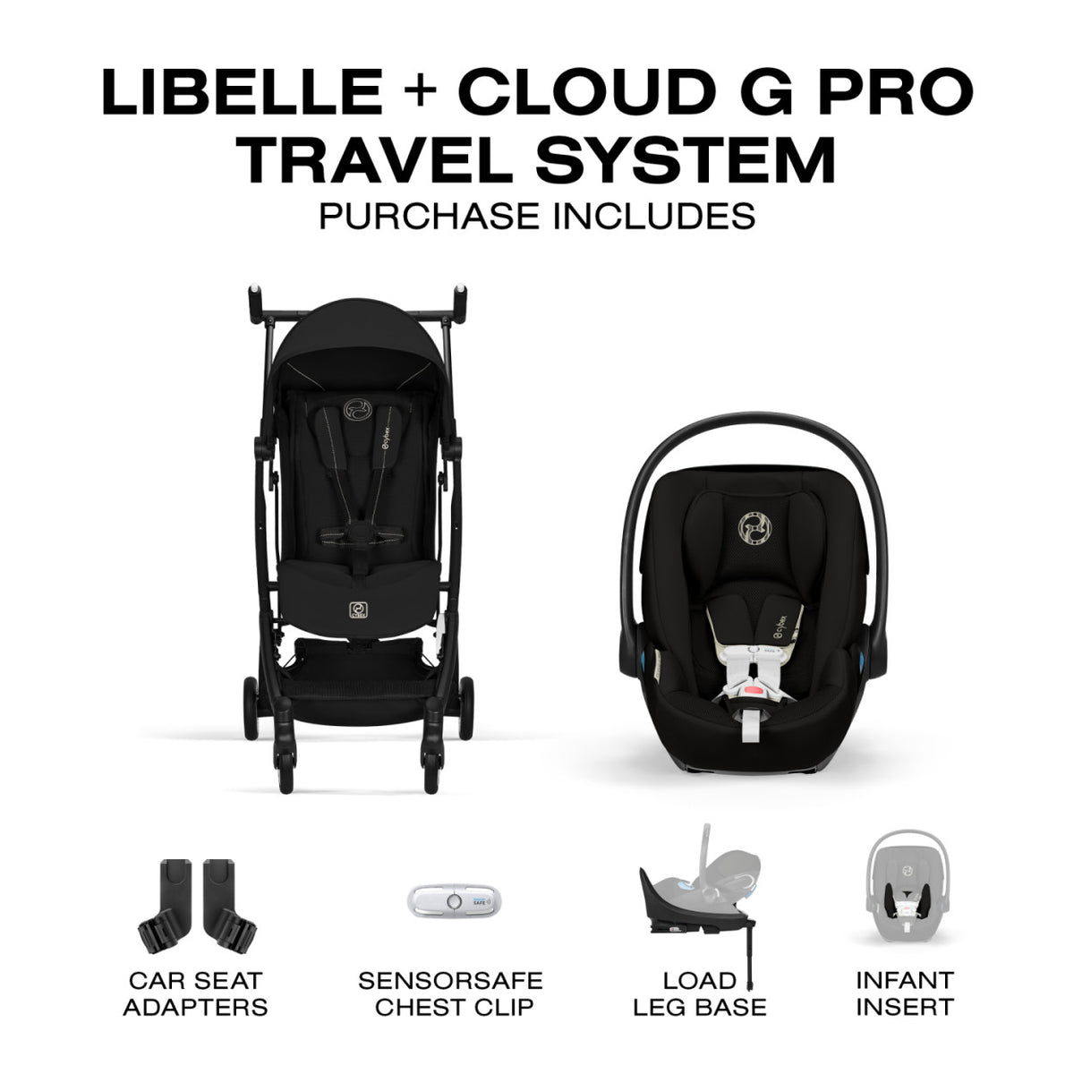 LIBELLE Ultra Lightweight Travel Stroller Strollers - Single Cybex