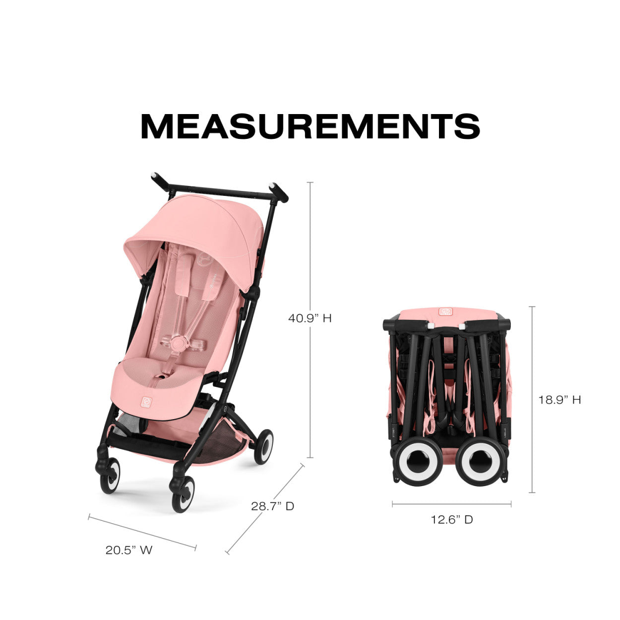 LIBELLE Ultra Lightweight Travel Stroller Strollers - Single Cybex