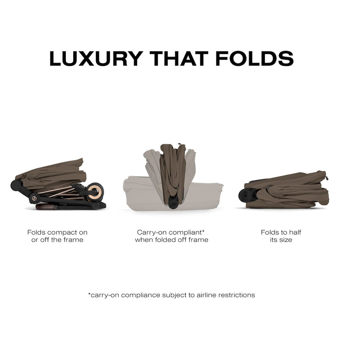 Foldable Lux Carry Cot for COYA / MIOS - Style Collection Stroller Accessories Cybex