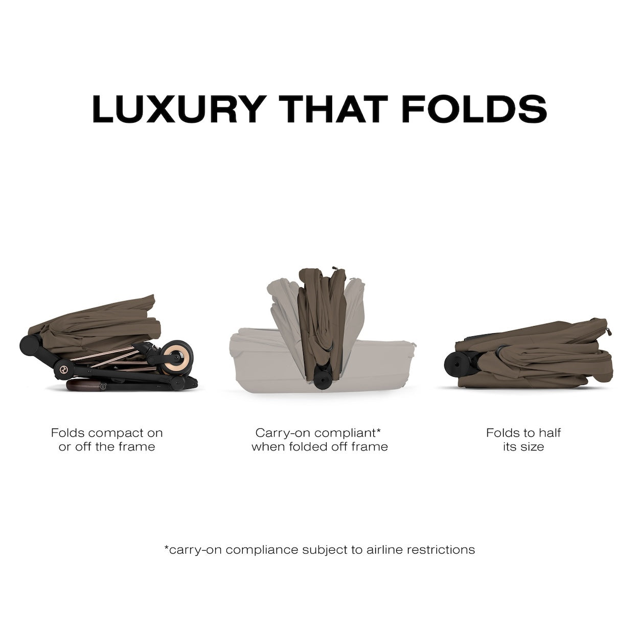 Foldable Lux Carry Cot for COYA / MIOS - Style Collection Stroller Accessories Cybex