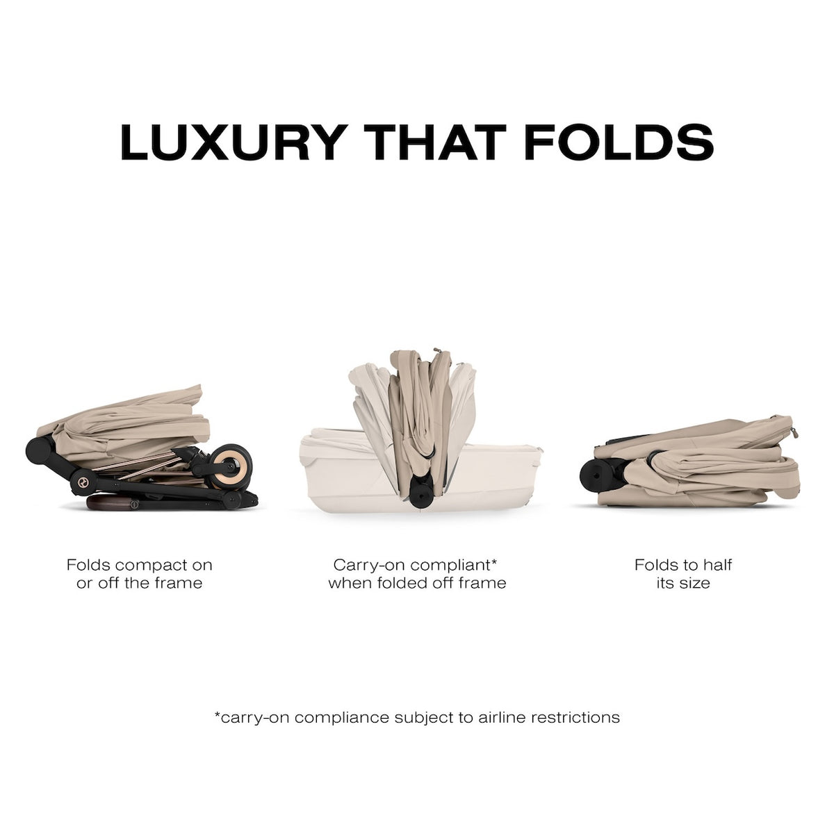 Foldable Lux Carry Cot for COYA / MIOS - Style Collection Stroller Accessories Cybex