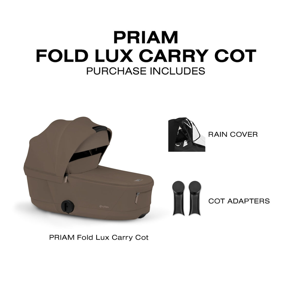 Foldable Lux Carry Cot for PRIAM / e-Priam Stroller Accessories Cybex
