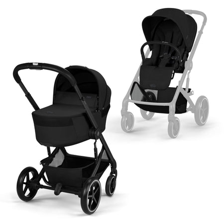 BALIOS S Lux Stroller + BALIOS Fold Cot Newborn Bundle Strollers - Singles Cybex