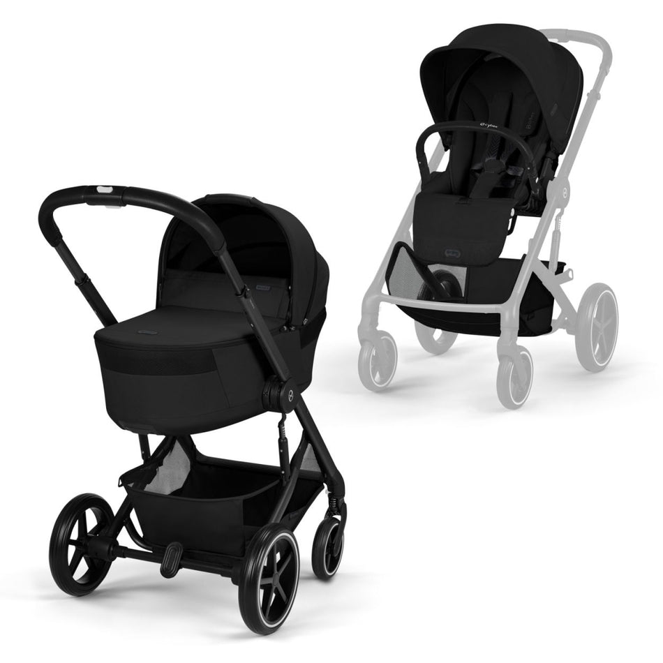 BALIOS S Lux Stroller + BALIOS Fold Cot Newborn Bundle Strollers - Singles Cybex