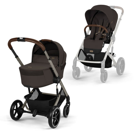 BALIOS S Lux Stroller + BALIOS Fold Cot Newborn Bundle Strollers - Singles Cybex