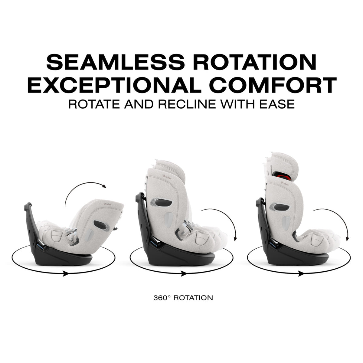 CALLISTO T 360 Rotating All-in-One Convertible Car Seat Car Seats - Convertible Cybex
