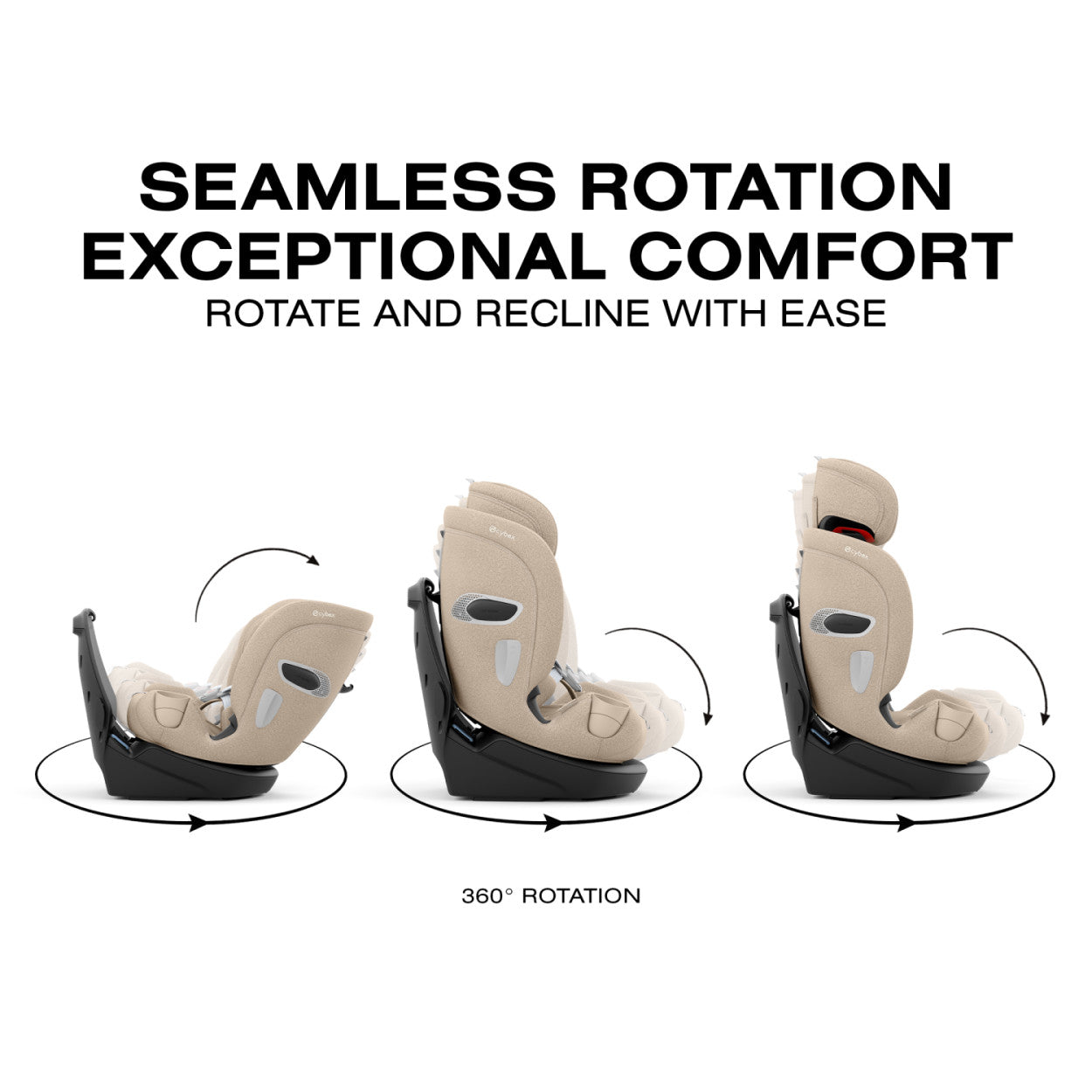 CALLISTO T 360 Rotating All-in-One Convertible Car Seat Car Seats - Convertible Cybex