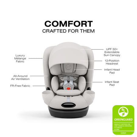 CALLISTO T 360 Rotating All-in-One Convertible Car Seat Car Seats - Convertible Cybex