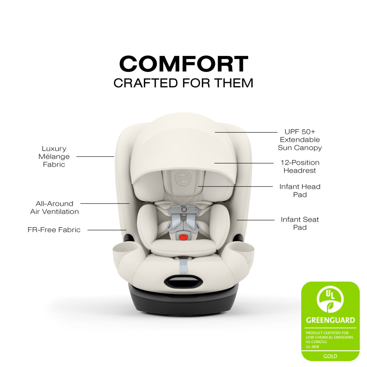 CALLISTO T 360 Rotating All-in-One Convertible Car Seat Car Seats - Convertible Cybex