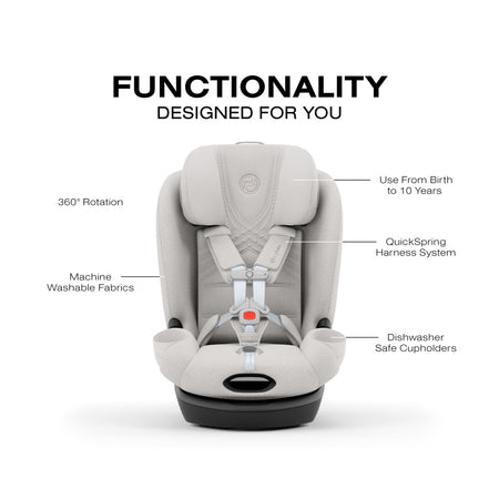 CALLISTO T 360 Rotating All-in-One Convertible Car Seat Car Seats - Convertible Cybex