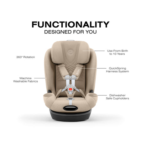 CALLISTO T 360 Rotating All-in-One Convertible Car Seat Car Seats - Convertible Cybex