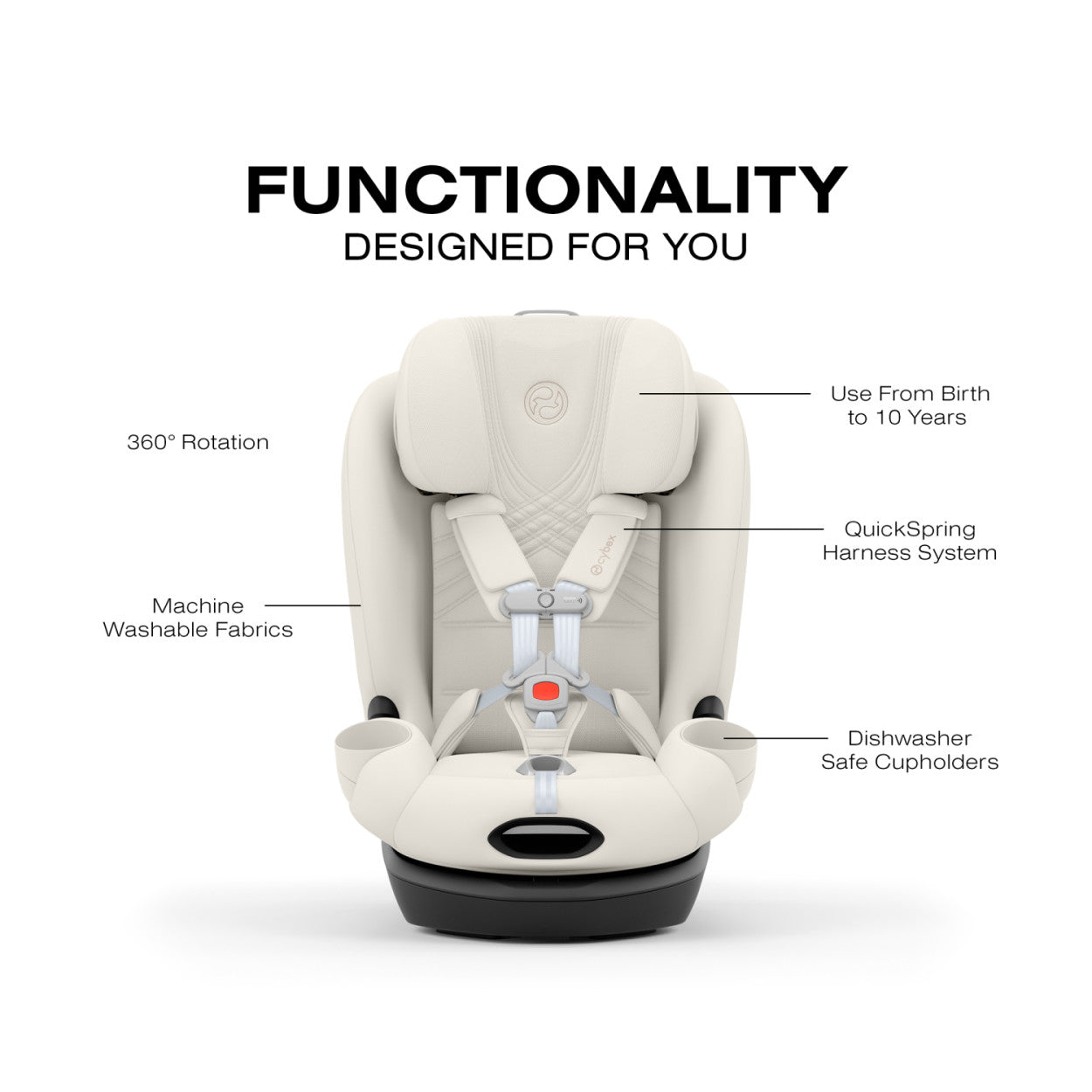 CALLISTO T 360 Rotating All-in-One Convertible Car Seat Car Seats - Convertible Cybex