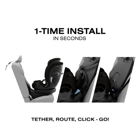 cybex callisto test Callisto G 360 Select Rotating All-in-One Convertible Car Seat by Cybex Grey