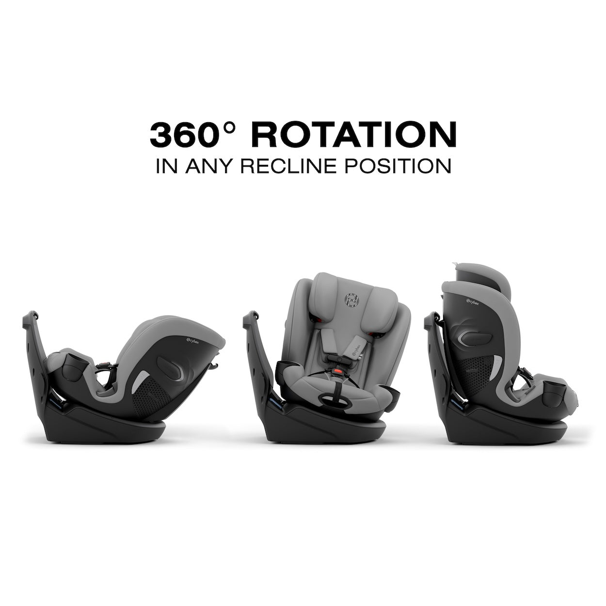 cybex cloud z 360 Callisto G 360 Select Rotating All-in-One Convertible Car Seat by Cybex Grey