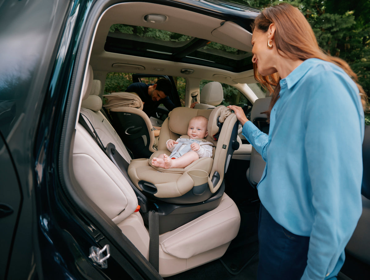 Cybex Callisto G 360 All-in-One Convertible Car Seat - Almond Beige ...