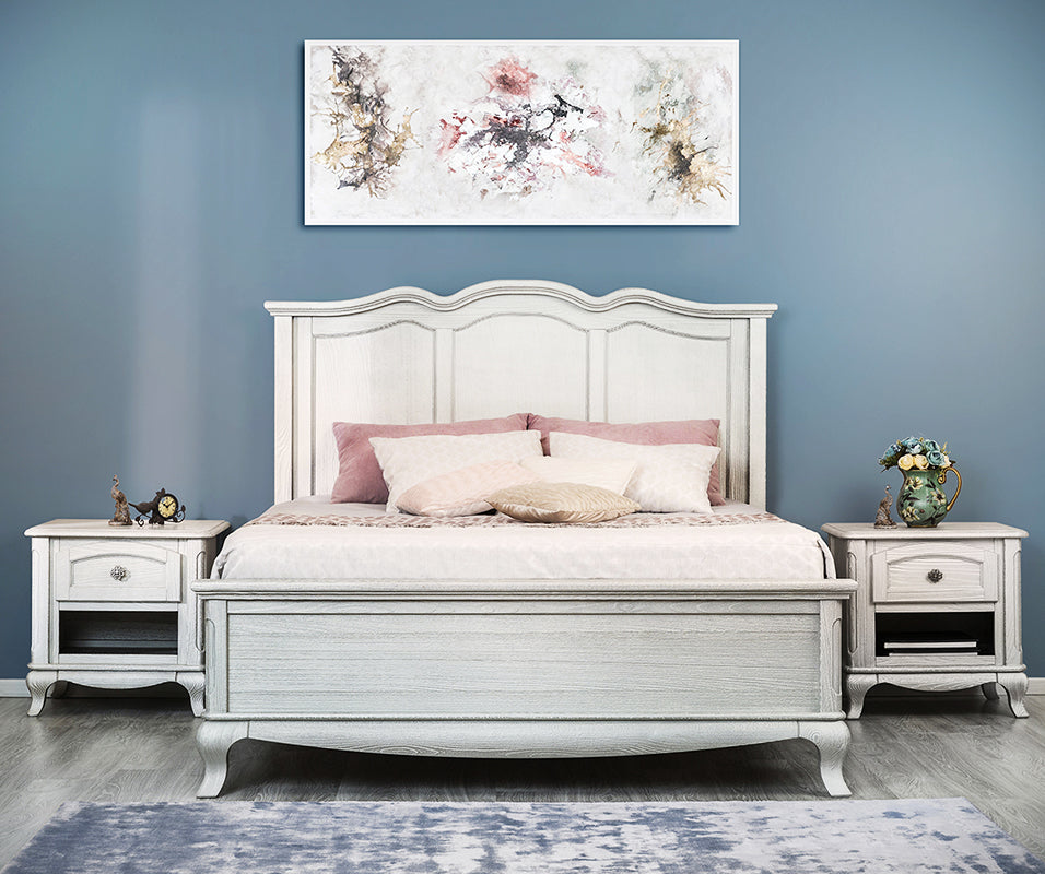 Romina Cleopatra Full Bed / Solid Back Beds - Full Romina Furniture