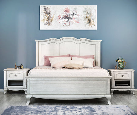 Romina Cleopatra Full Bed / Solid Back Beds - Full Romina Furniture