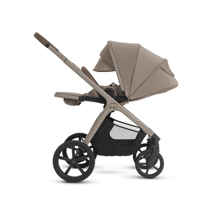 Silver Cross Cove 2 Full-Size All-Terrain Stroller + Folding Bassinet Bundle