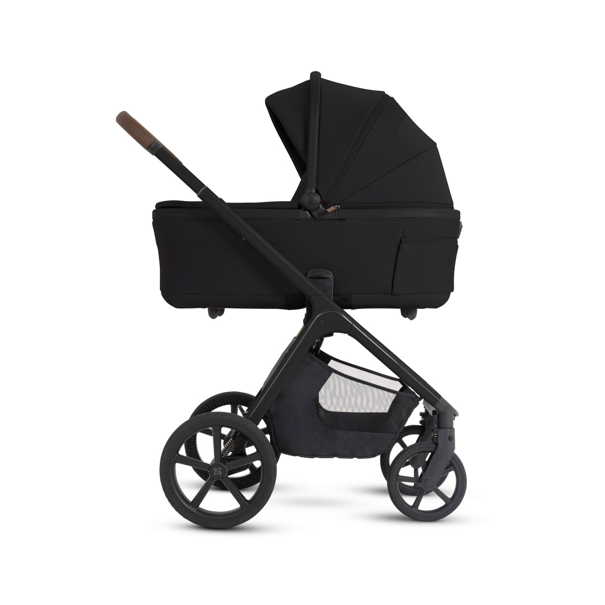 Cove 2 Compact Folding Bassinet Strollers - Single Silver Cross