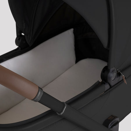 Cove 2 Compact Folding Bassinet Strollers - Single Silver Cross
