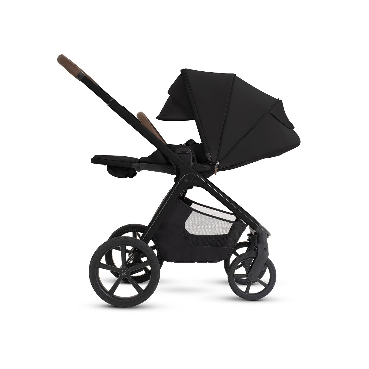 Cove 2 Full-Size All-Terrain Stroller + Folding Bassinet Bundle Strollers - Single Silver Cross