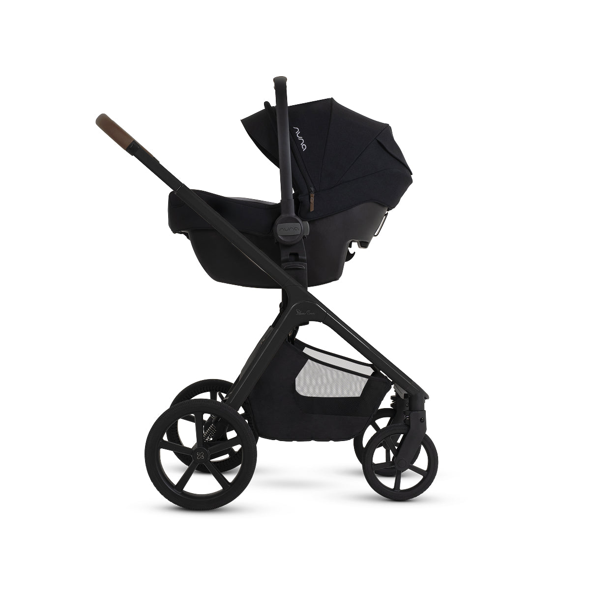 Cove 2 Full-Size All-Terrain Stroller + Folding Bassinet Bundle Strollers - Single Silver Cross