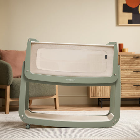 SnuzPod5 Bedside Bassinet Sage Bassinets Snuz