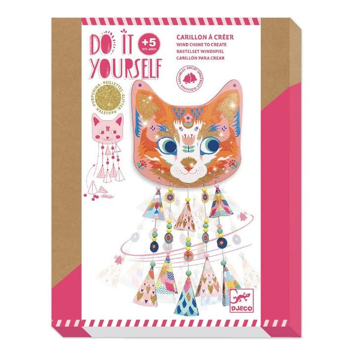 Kitty DIY Wind Chime Craft Kit