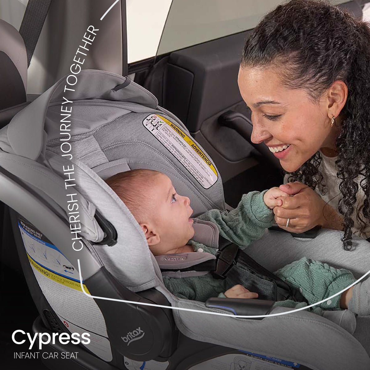 Cypress Infant Car Seat + Alpine Base Car Seats - Infant Britax