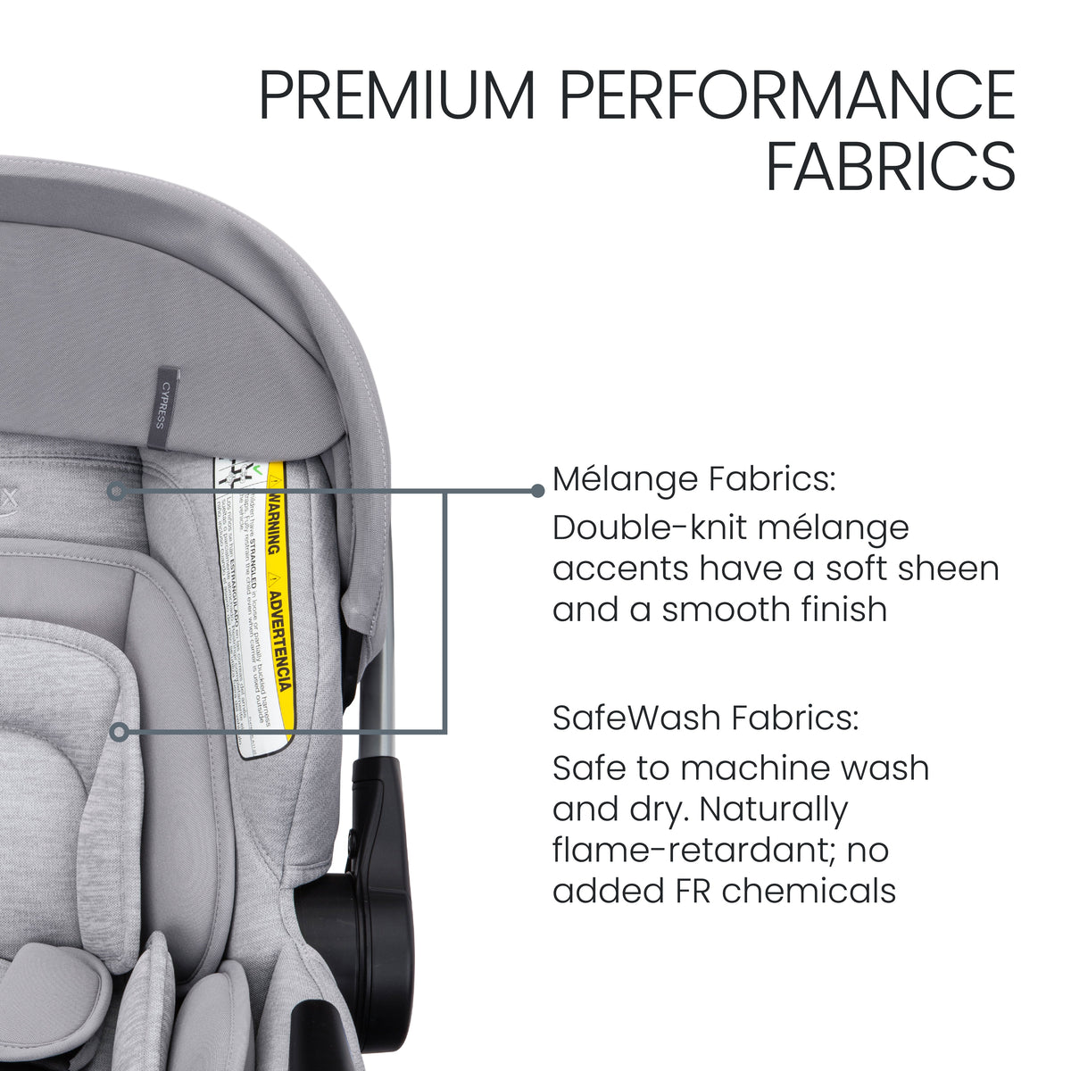 Cypress Infant Car Seat + Alpine Base Car Seats - Infant Britax