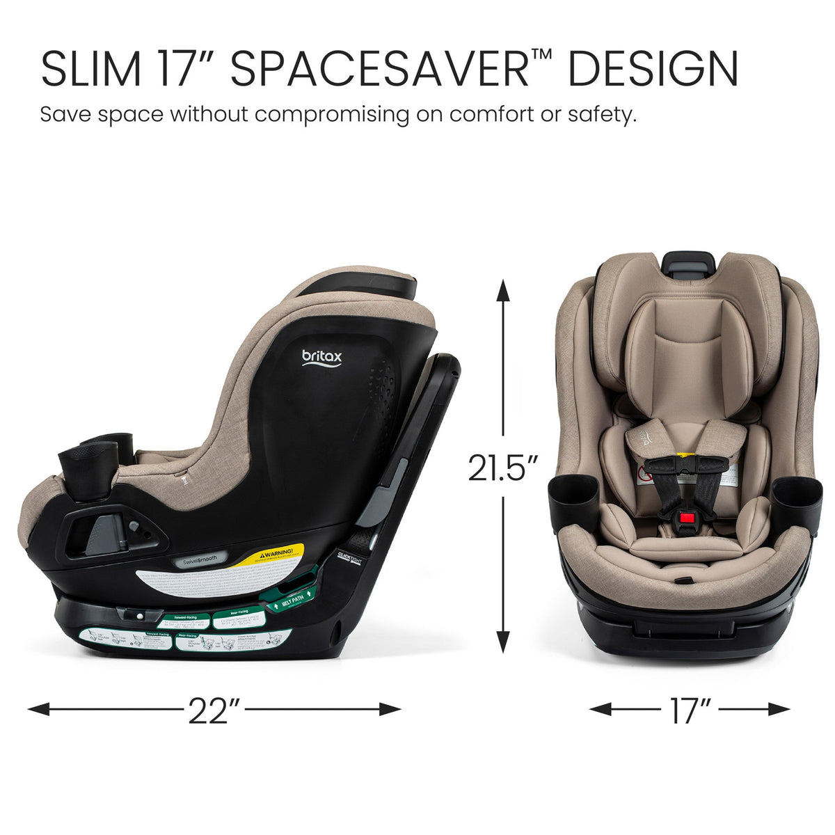 Britax Galaxy 360 Slim Rotating Car Seat | PRE-ORDER Car Seats - Convertible Britax